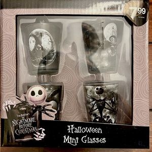 Jack Skellington mini shot glasses